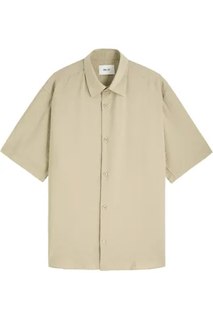 NN.07 Freddy Crinkled Modal-blend Shirt - - L