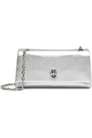 Marc Jacobs The Dual Chain Mini Metallic Leather Shoulder bag - - One Size
