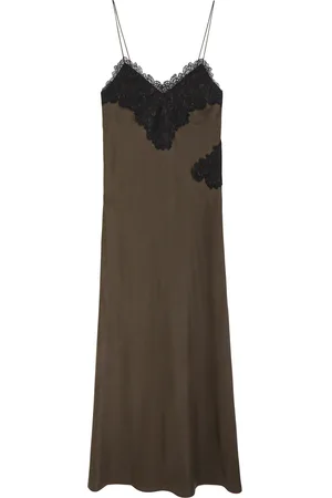 Rohe Lace Silk Maxi Dress - - 38 (UK10 / S)