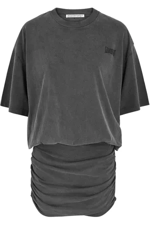 Alexander Wang Prestyled T-shirt Cotton Mini Dress - - S (UK8-10 / S)