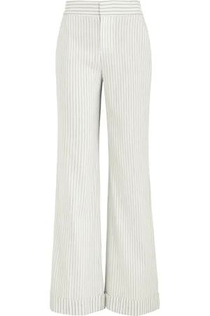 ALICE+OLIVIA Dylan Striped Wide-leg Trousers - - 8 (UK12 / M)