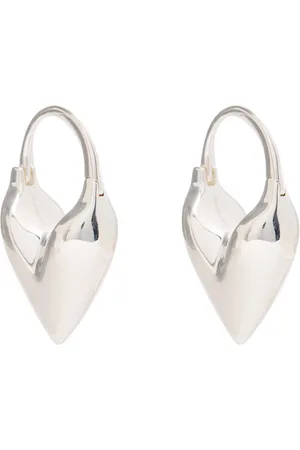 Otiumberg Roscida Heart Sterling Hoop Earrings - One Size