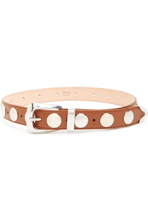 Khaite Benny Stud-embellished Leather Belt - - 32 (UK10/ M)