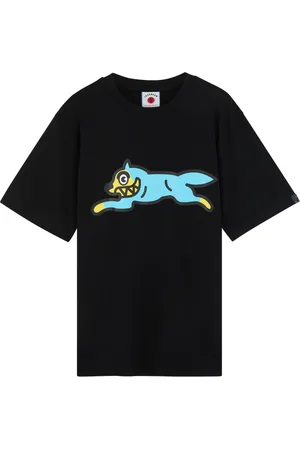 ICECREAM Running dog Printed Cotton T-shirt - - L
