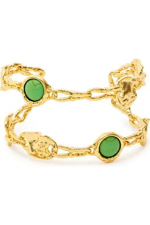 Alexis Bittar Brut 14kt -plated Cuff - One Size