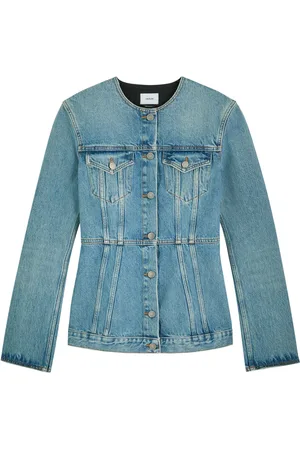 haikure Temple Lagoon Wash Denim Jacket - - M (UK12 / M)