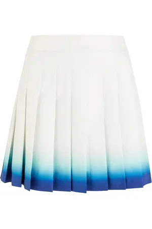 Casablanca Pleated Silk Mini Skirt - - 38 (UK10 / S)