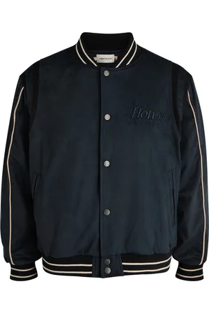 HONOR THE GIFT Oil Head Velvet Varsity Jacket - - M