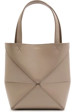 Loewe Puzzle Fold Mini Leather Tote - - One Size