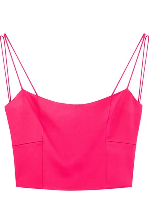 ALICE+OLIVIA Saylor Bustier Satin top - - 6 (UK10 / S)