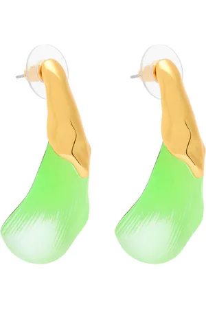 Alexis Bittar Liquid Lucite 14kt -plated Earrings - One Size