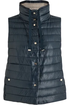 HERNO Ultralite Reversible Quilted Shell Gilet - - 42 (UK10 / S)