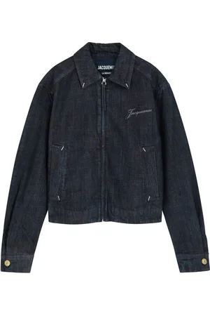 Jacquemus La Veste De-nîmes Crocodile-effect Canvas Jacket - - 46 (IT46 / S)