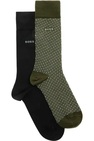 HUGO BOSS Jersey Socks - set of two - - 5.5 8 (IT39-42)