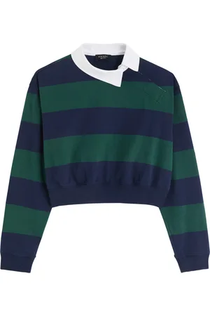 A.W.A.K.E. MODE Striped Cotton Cropped top - - S (UK8-10 / S)