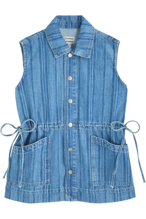 Damson Madder Hera Striped Gilet - 12 (UK12 / M)