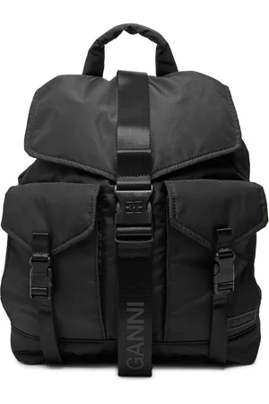 Ganni Nylon Backpack - - One Size
