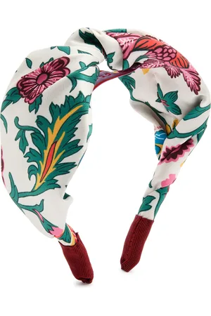 La DoubleJ Printed Satin Headband - - One Size