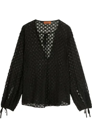 Missoni Metallic Dégradé Open-knit Blouse - - IT40 (UK8 / S)