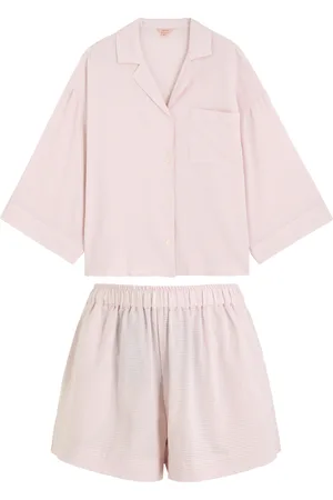 Eberjey Nautico Striped Jersey Pyjama set - - S (UK8-10 / S)