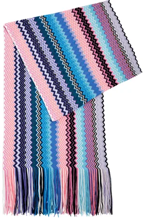Missoni Zigzag-intarsia Wool-blend Scarf - - One Size