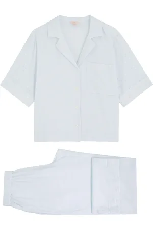 Eberjey Nautico Striped Jersey Pyjama set - - S (UK8-10 / S)