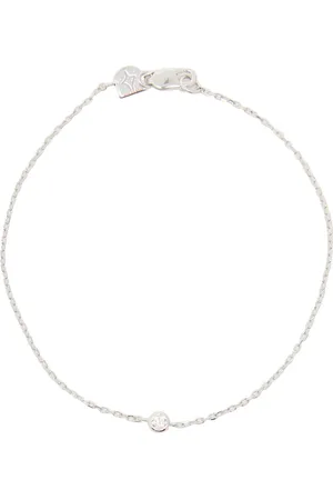 Astrid & Miyu Essential Crystal Charm Sterling Bracelet - One Size