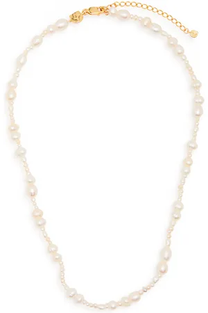 Astrid & Miyu Serenity -beaded 18kt Gold-plated Necklace - One Size
