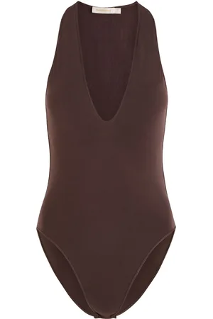 ZIMMERMANN Dawning Stretch-satin Jersey Bodysuit - - 0 (UK 8 / S)