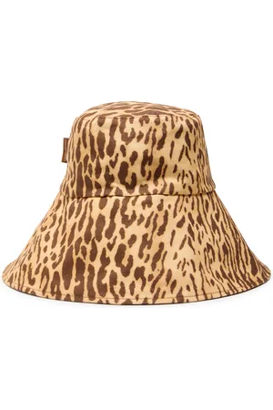 ZIMMERMANN Reversible Printed Linen Bucket hat - - One Size