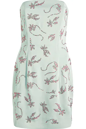 16Arlington Frasia Embellished Satin Mini Dress - - 14 (UK14 / L)
