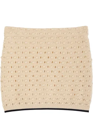Frame The Bauble Open-knit Mini Skirt - - S (UK8-10 / S)