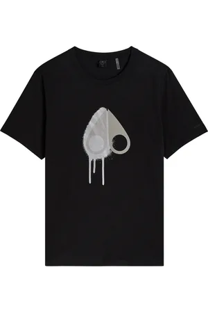 Moose Knuckles Augustine Drip Printed Cotton T-shirt - - L