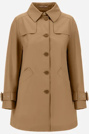 HERNO Raincoat In Delon And Monogram - Female Raincoats 36