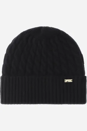 HERNO Beanie In Eternity Cashmere Cable - Female Hats Tu