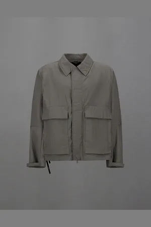 HERNO Laminar Shacket In Tech-crinkle - 48