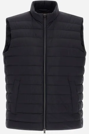 HERNO Ecoage And Monogram Gilet - Male Vests 48