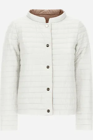 HERNO Reversible Jacket In Ecoage And Nylon Ultralight - Female Parka & Jackets 38
