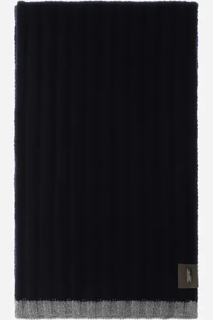 HERNO Cashmere And Alcantara Scarf - Male Scarves Tu