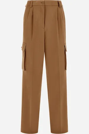HERNO Cargo Trousers In Soft Wool - Female Trousers 40