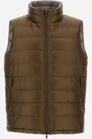 HERNO Reversible Sleeveless Jacket In Nylon Ultralight - Male Vests 50