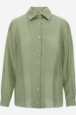 HERNO Shirt In Iconic Print Silk - Female Shirts 40