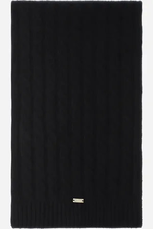 HERNO Scarf In Eternity Cashmere Cable - Female Scarves Tu