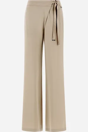 HERNO Resort Trousers In Satin Effect - Female Trousers 36