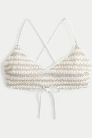 Porcelain Padded Underwired Bandeau Bikini Top