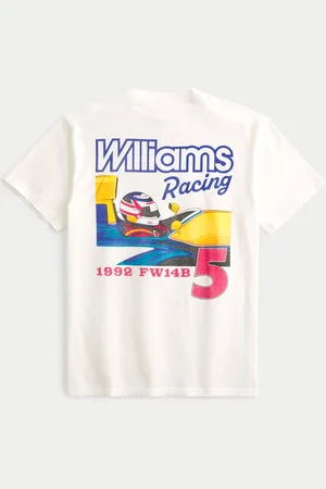 Men's Relaxed Williams Racing Graphic Tee, Men's Tops