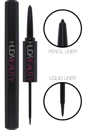 HUDA BEAUTY Life Liner Double Ended Eyeliner Liquid & Pencil