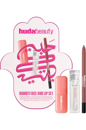 HUDA BEAUTY Ramadan Habibti Face and Lip Set