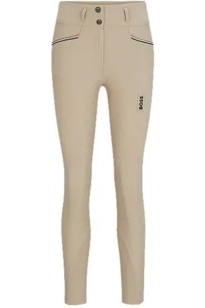 HUGO BOSS Equestrian full-grip breeches in power-stretch material