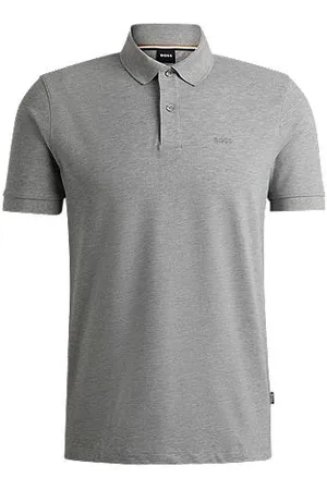 HUGO BOSS Pallas polo shirt in cotton piqué with logo details
